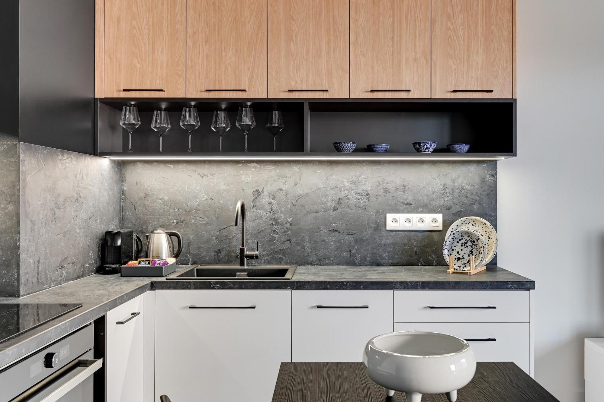 Doki Living & Foodhall By Downtown Apartments Гданск Стая снимка