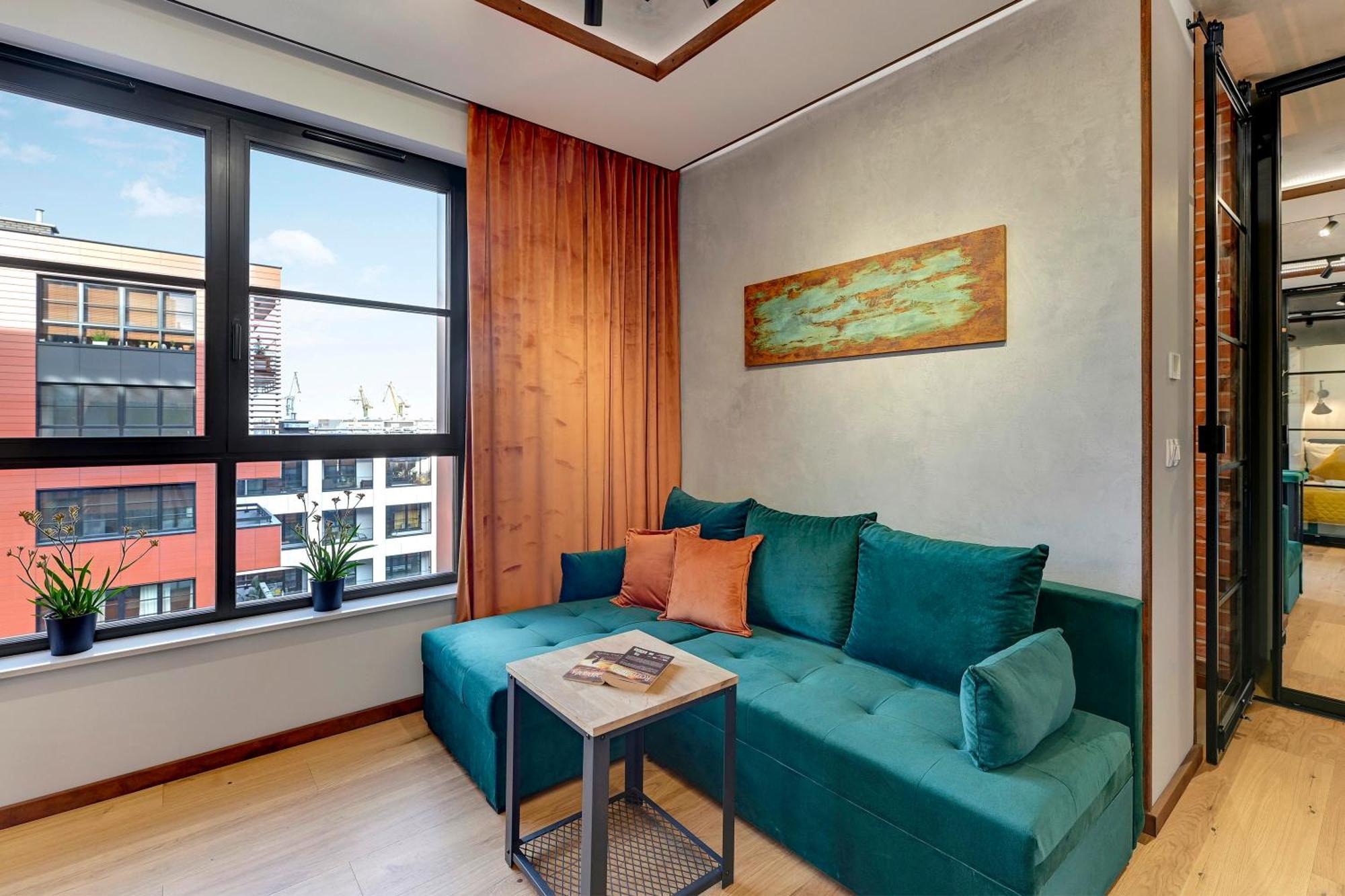 Doki Living & Foodhall By Downtown Apartments Гданск Стая снимка