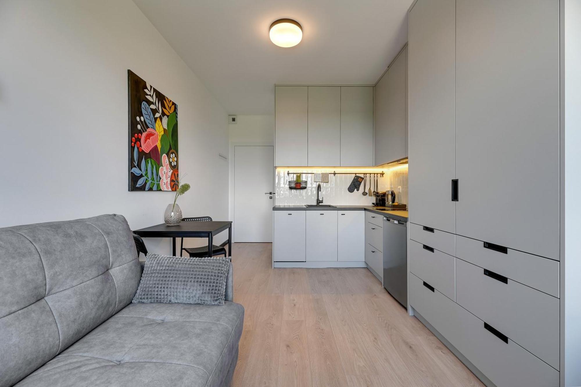 Doki Living & Foodhall By Downtown Apartments Гданск Стая снимка